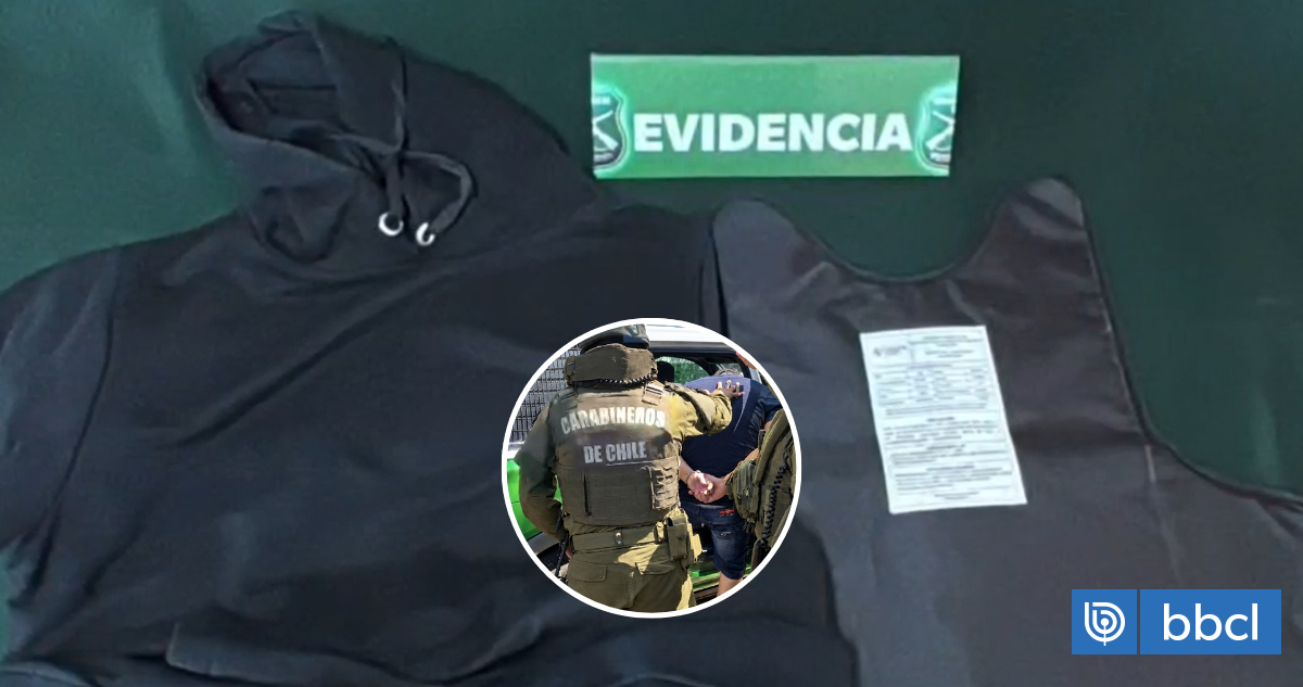 Capturan a homicida en La Pintana con polerón antibalas artesanal: estuvo prófugo más de cinco años