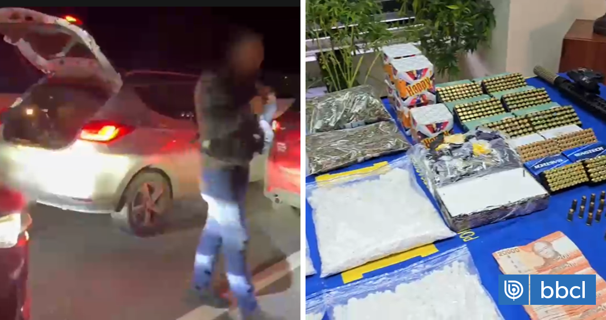 Operativo en Gran Concepción deja 4 detenidos y más de 17 kilos de droga y 500 municiones incautadas