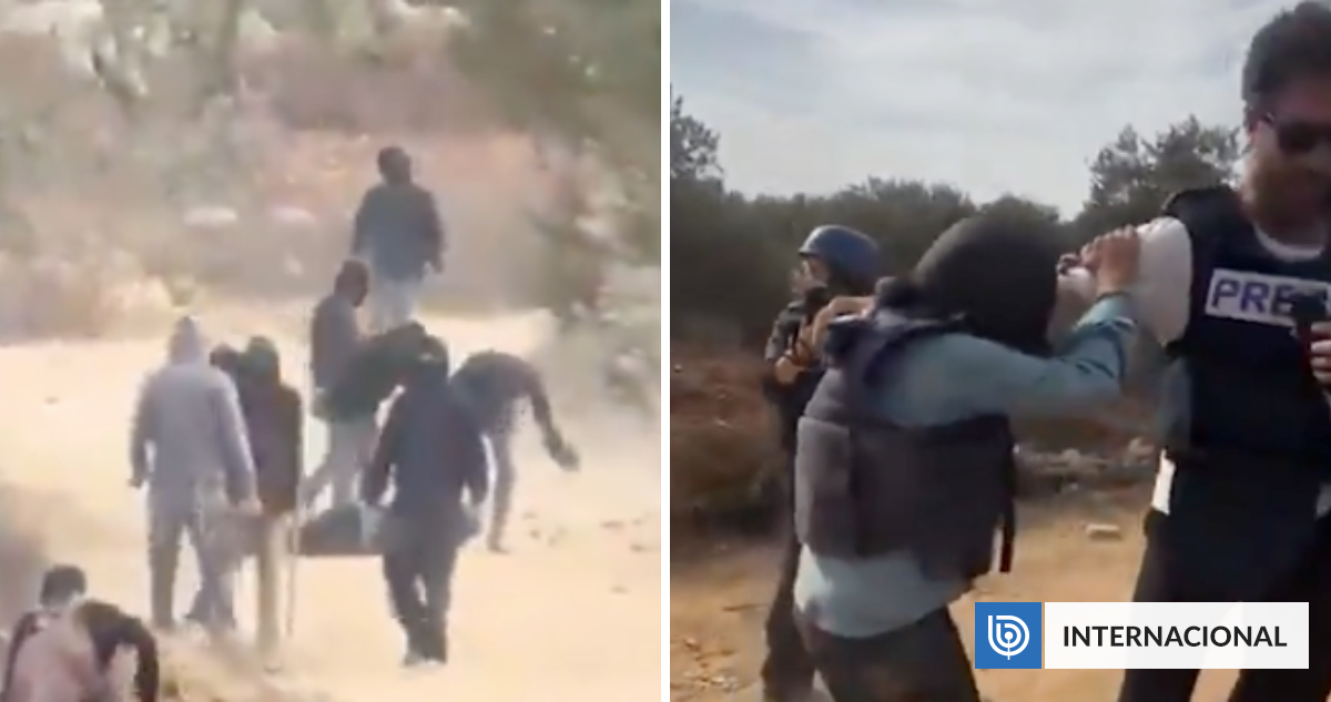 Fotógrafa es pateada y despojada de sus cámaras durante ataque de colonos israelíes en Cisjordania