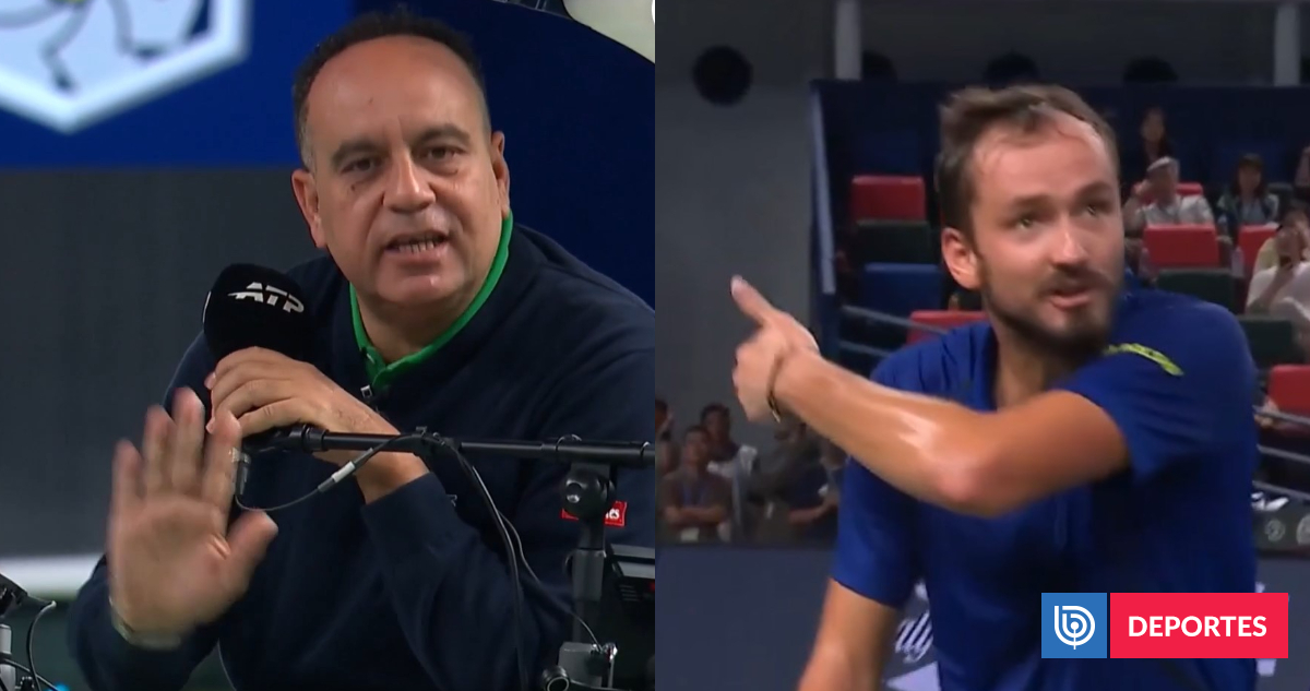 Medvedev amenazó a juez con retirarse tras reclamo por cobro: tenista fue quien se equivocó