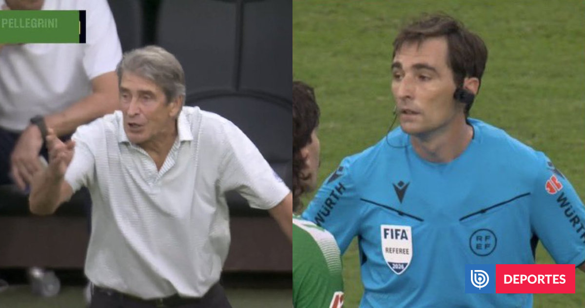 "Es raro verlo así": Pellegrini se descolocó por golazo que el VAR le anuló al Betis ante Barcelona