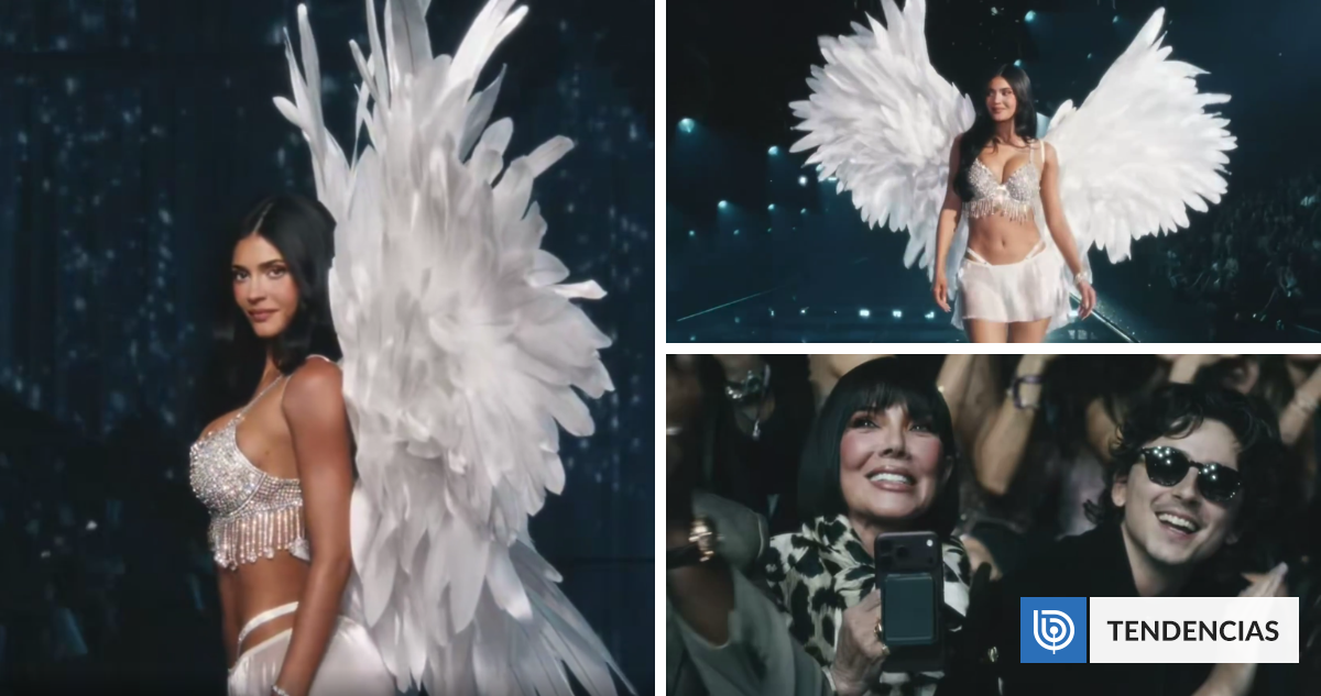La sorpresa de la noche: Kylie Jenner debutó en la pasarela de Victoria's Secret con costosa pieza