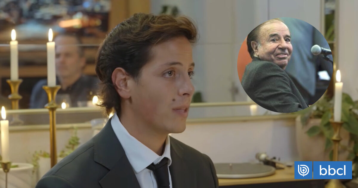 "Se puso a llorar": Máximo Menem Bolocco recordó último encuentro con su papá y quiebre con su familia