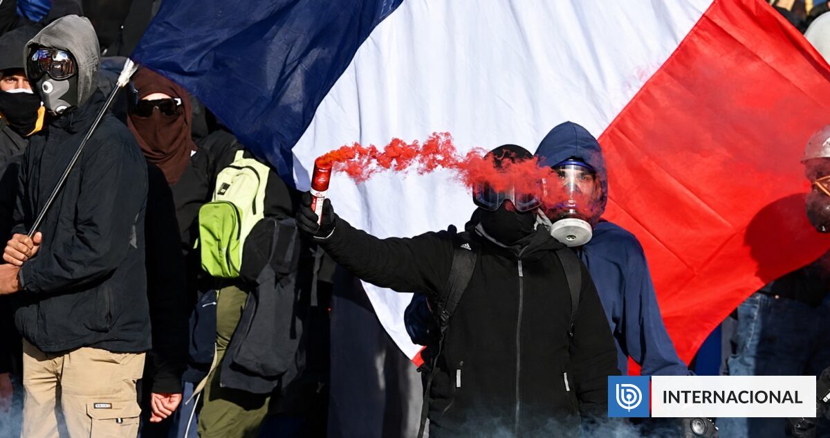 Cerca de mil detenidos en una nueva jornada de protestas en Francia