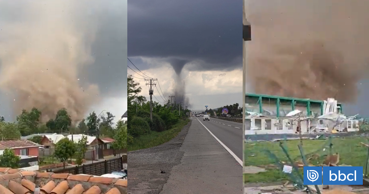 Tornado en Requínoa fue clasificado como EF2 por velocidad y daños ¿Qué significa?