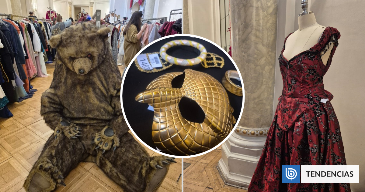 Previo a Halloween: Teatro Municipal de Santiago realiza venta de vestuario con prendas desde $3.000