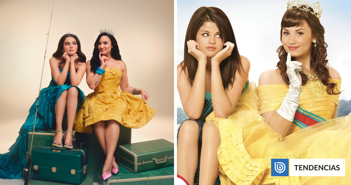 Demi Lovato y Selena Gómez reviven "Programa de protección para princesas" tras 17 años