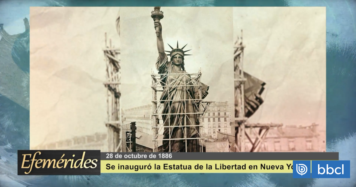 Efemérides 28 de octubre de 1886: se inauguró la Estatua de la Libertad en Nueva York