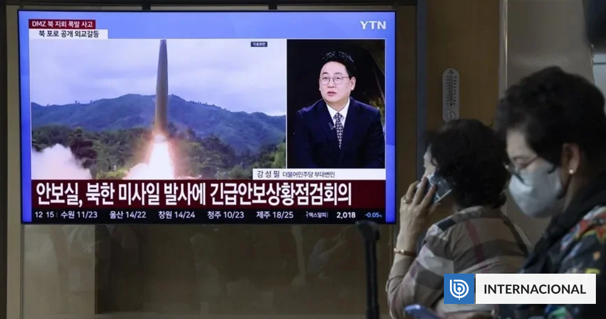 Corea del Norte desafía a Seúl lanzando misiles balísticos al mar de Japón en plena tensión regional