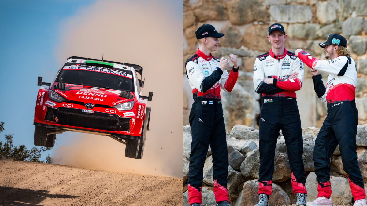 Solberg cerró el sábado como líder en Cerdeña y lucha por título mundial. Ogier y Pajari cierran podio.
