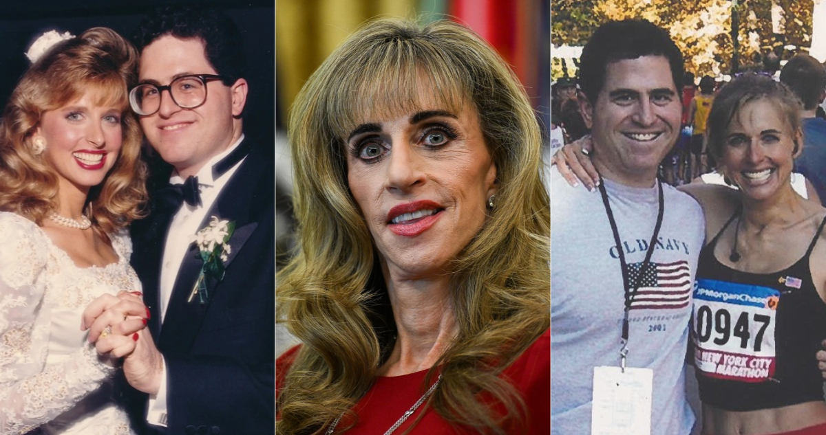 Susan Dell y su marido