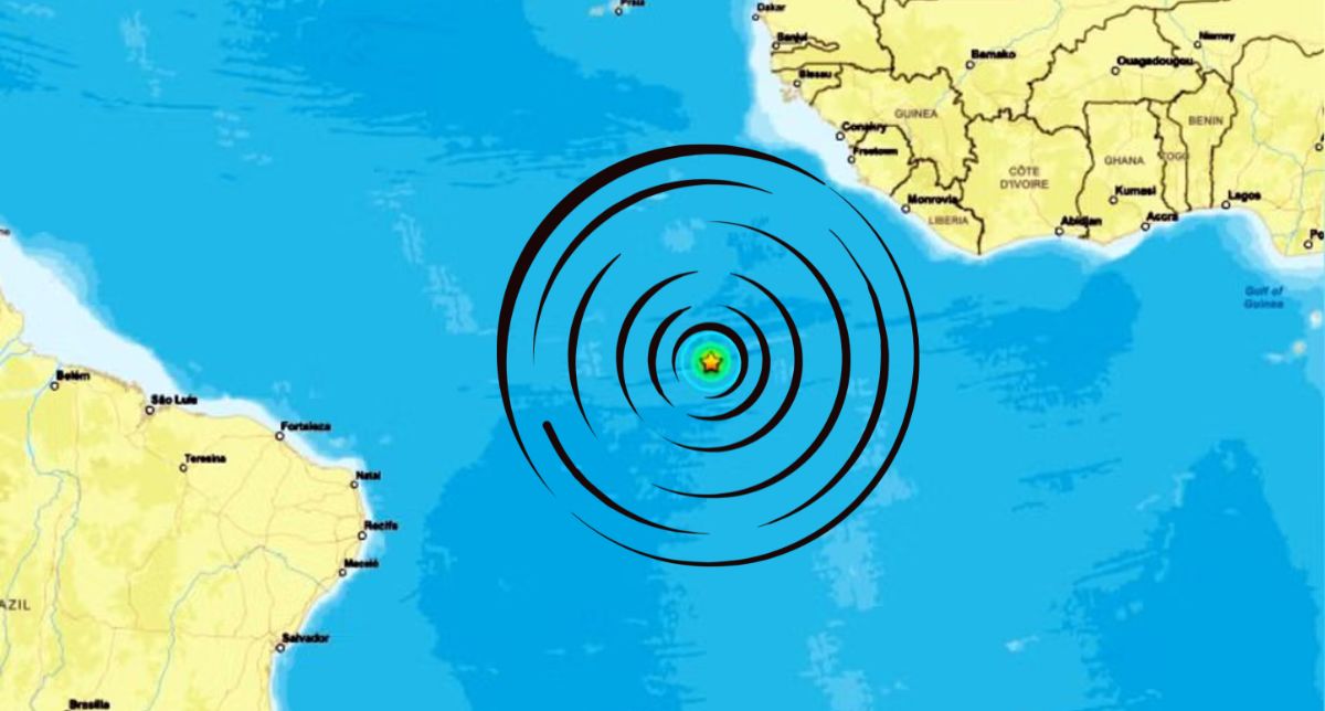 Dos fuertes sismos remecen el océano Atlántico solo con horas de diferencia