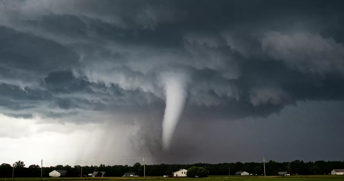 como protegerse de un tornado