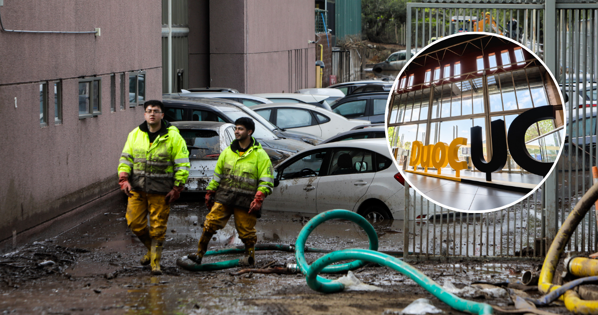 Tras aluvión en Las Condes: anuncian retorno presencial en sede San Carlos de Apoquindo del Duoc UC
