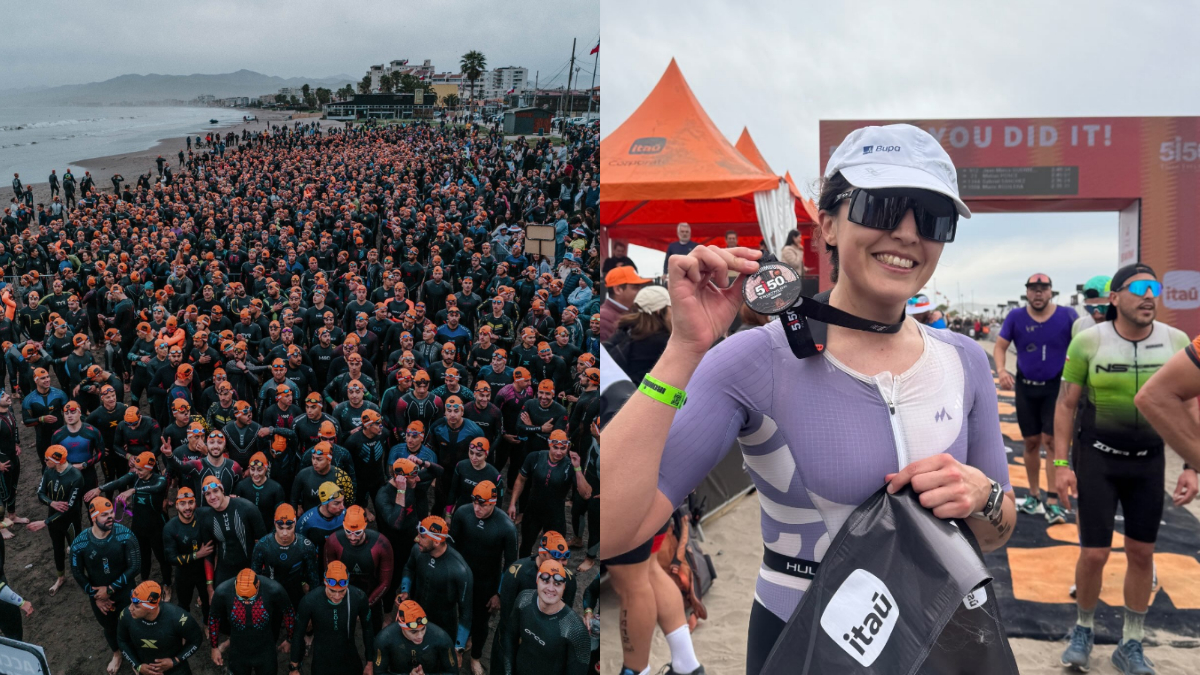 Triatlón de distancia olímpica en Coquimbo culminó con una chilena y un paraguayo como los ganadores.