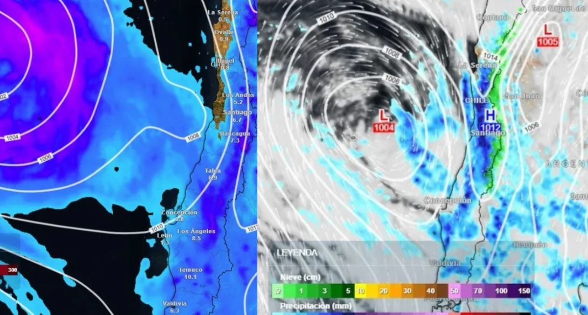 Meteróloga explica “tridente meteorológico” que podría desatar “tormenta perfecta” en la zona central