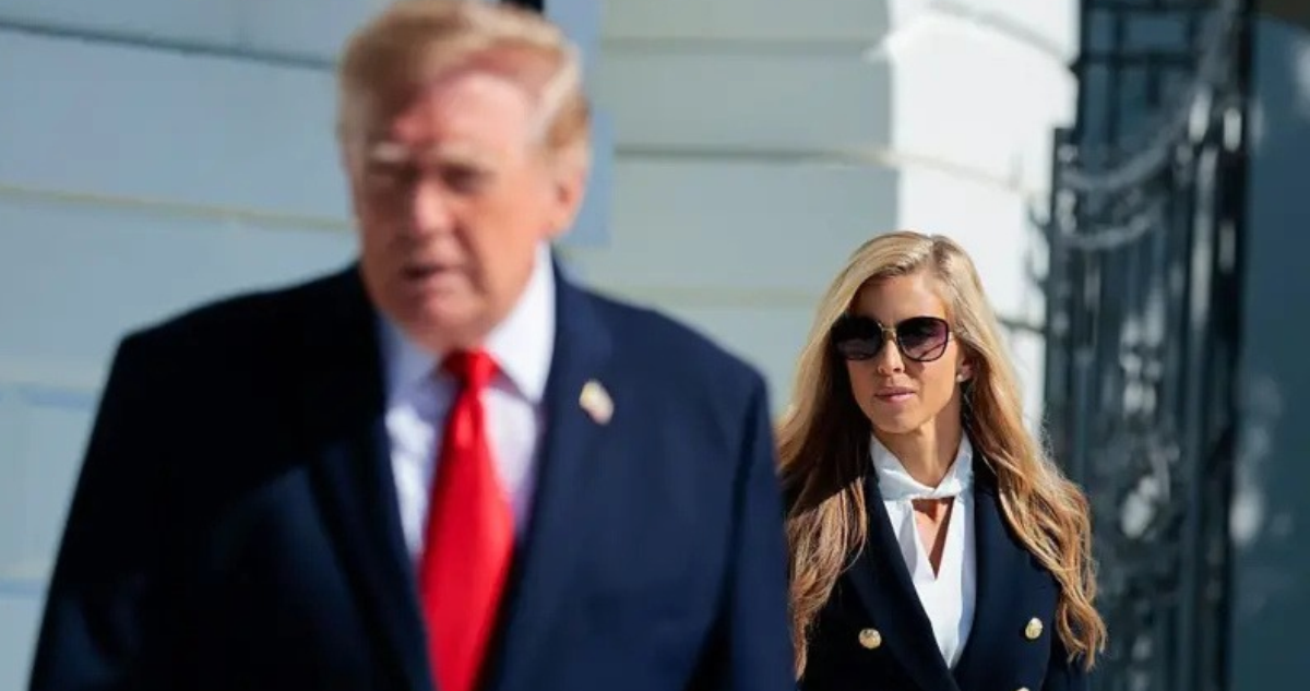Donald Trump y Katie Zacharia
