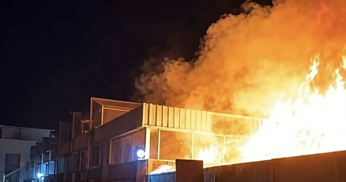 Incendio afecta sede de la Universidad de Atacama en Copiapó