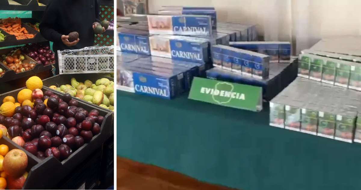 Verdulería era usada de fachada para vender cigarrillos de contrabando en Illapel: una mujer detenida