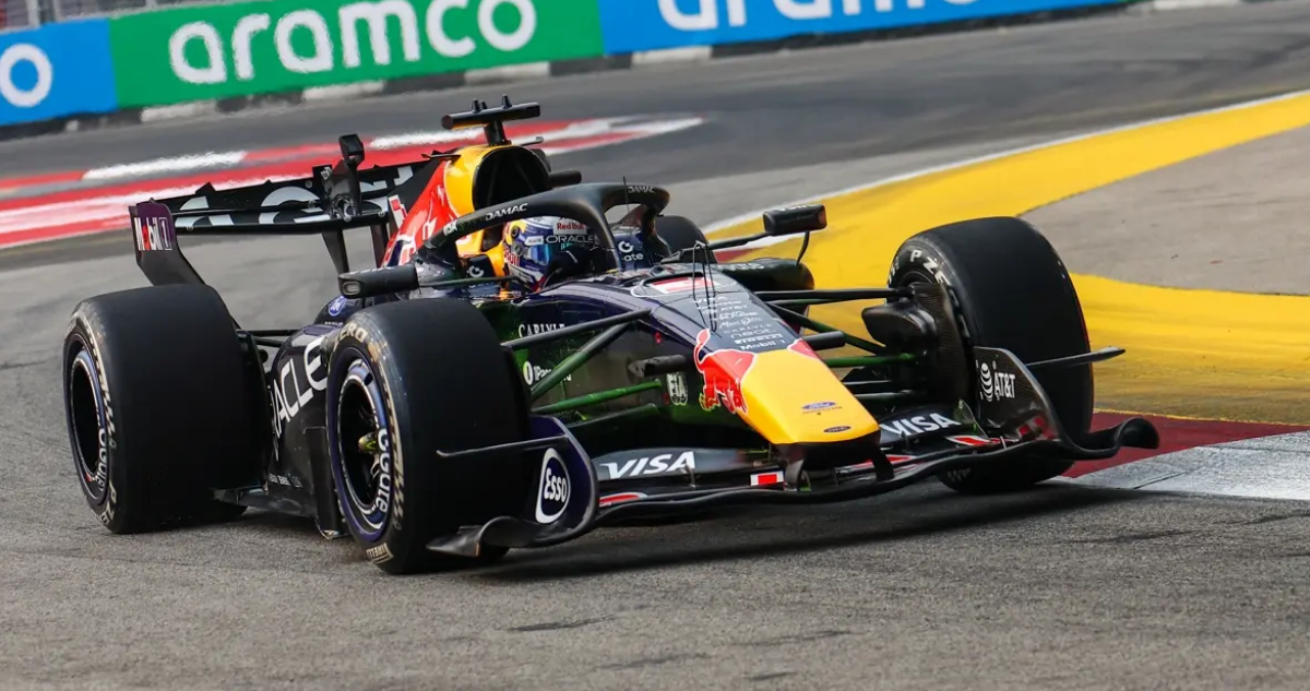 Verstappen sigue firme y se quedó con la qualy del GP de Singapur: piloto neerlandés largará primero