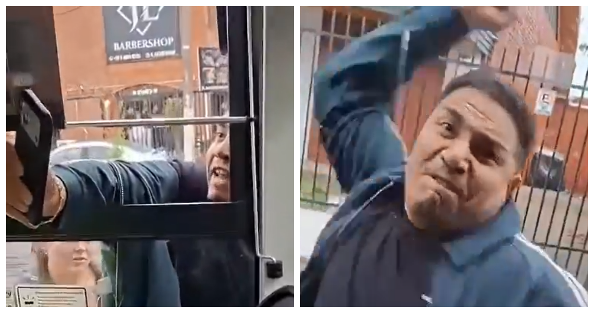 VIDEO | Investigan ataque a bus RED en La Florida: quebraron parabrisas y amenazaron a conductora