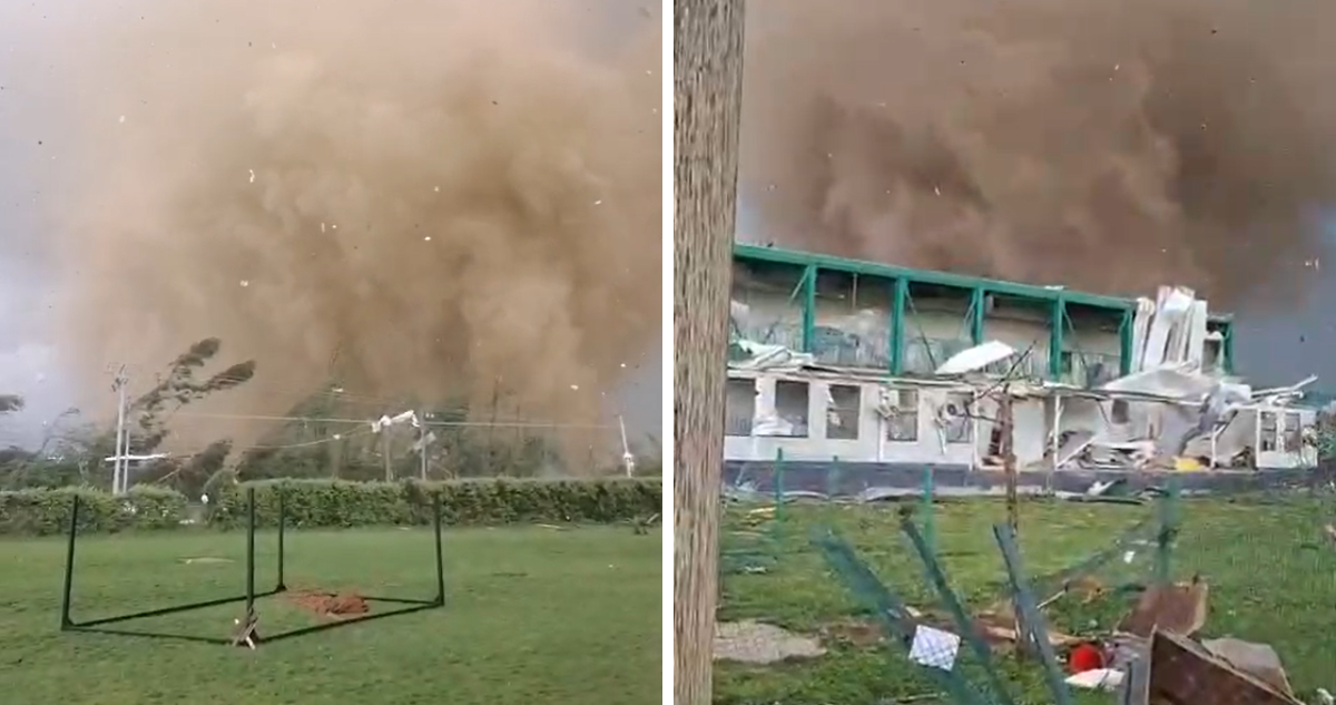VIDEOS | Tornado categoría 2 afecta a Renco y Requínoa en O’Higgins: reportan destrucción de colegio