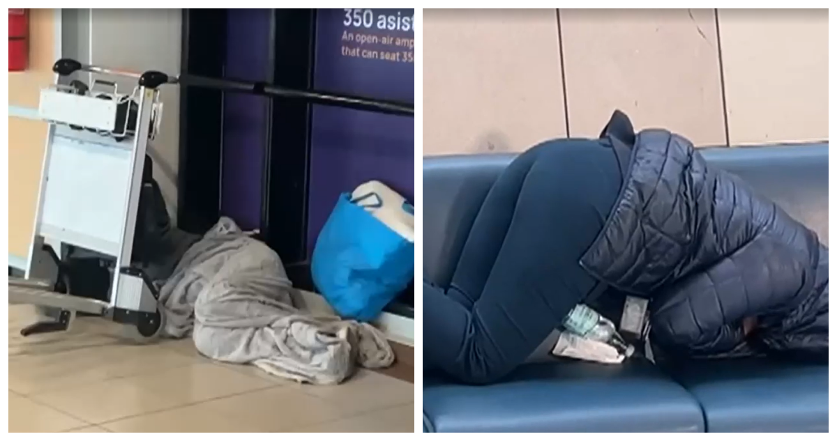 Violencia, drogas y relaciones sexuales revelan que 62 personas pernoctan en Aeropuerto de Santiago