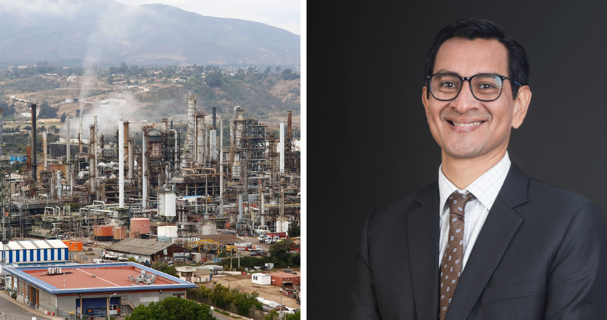 Volverá a Perú: Renuncia el gerente de Refinería Aconcagua de Enap en medio de polémica por emisiones